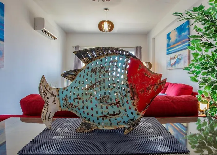 アパート Tranquil Hideaway With Breathtaking Sea Views キッソネルガ